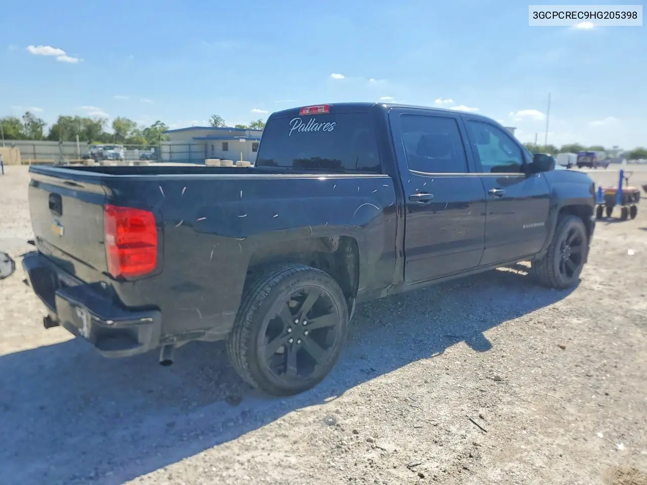 2017 CHEVROLET SILVERADO VIN 3GCPCREC9HG205398 — фото 3