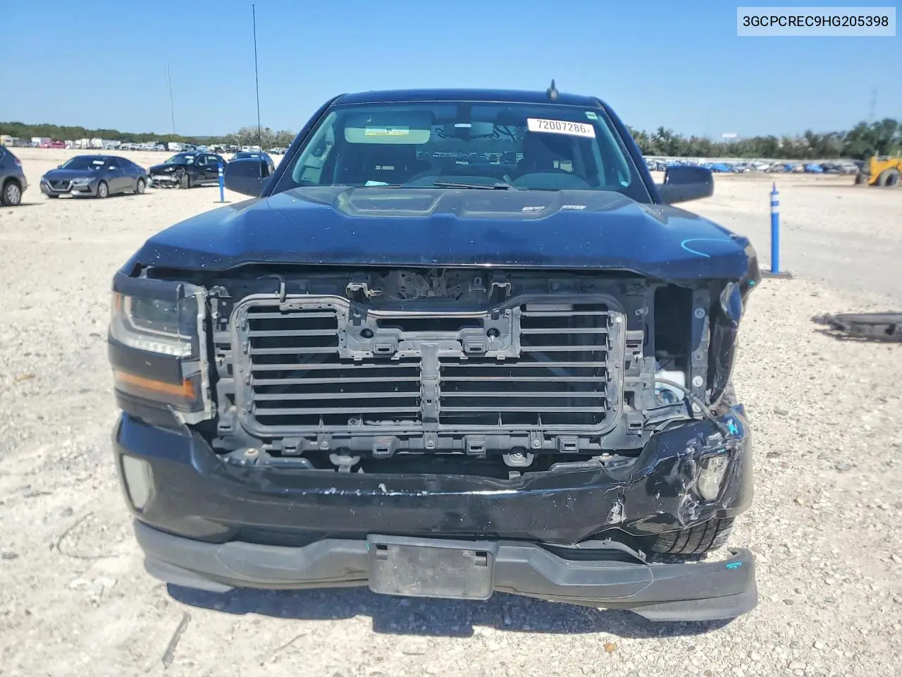 2017 CHEVROLET SILVERADO VIN 3GCPCREC9HG205398 — фото 5