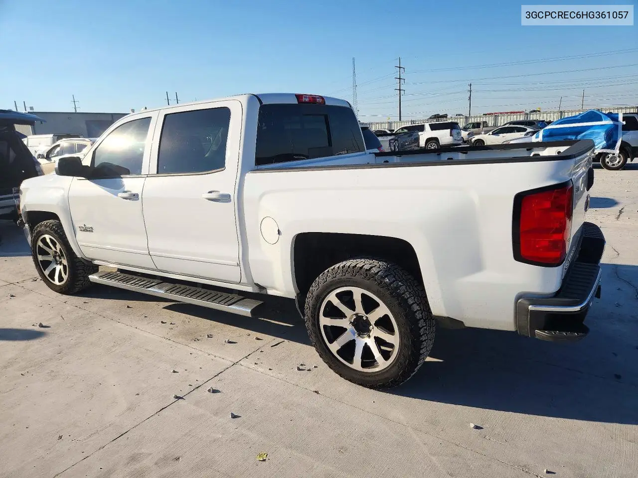 2017 CHEVROLET SILVERADO VIN 3GCPCREC6HG361057 — фото 2