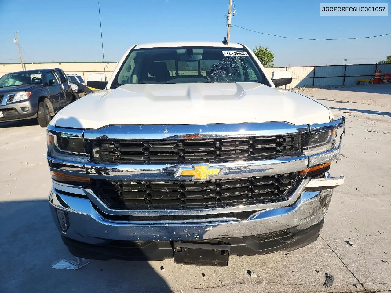 2017 CHEVROLET SILVERADO VIN 3GCPCREC6HG361057 — фото 5