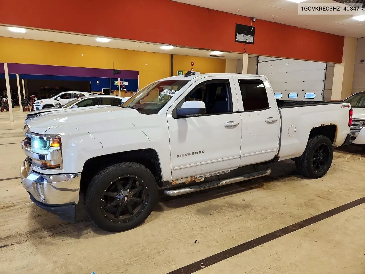CHEVROLET SILVERADO 2017, VIN 1GCVKREC3HZ140347