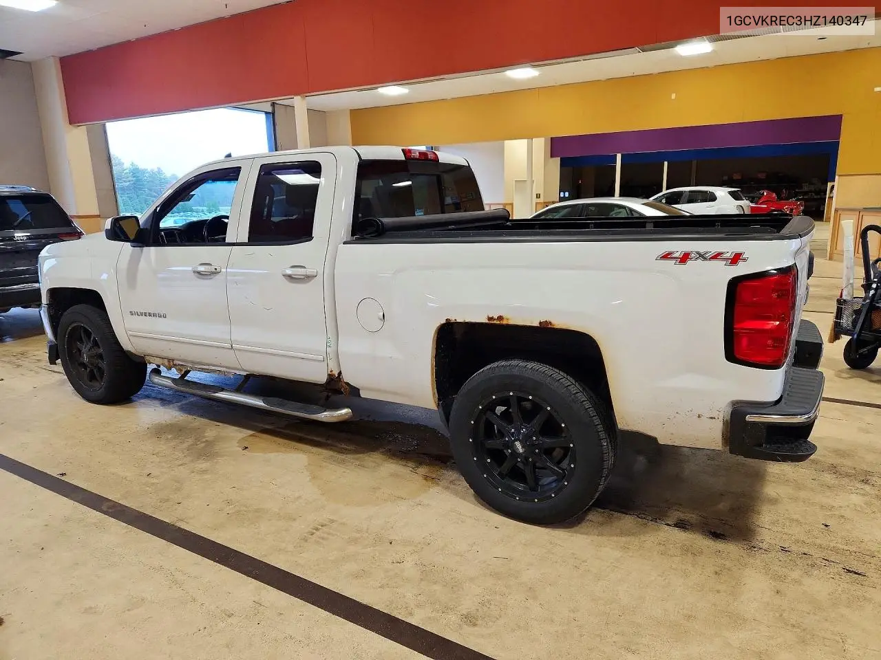 2017 CHEVROLET SILVERADO VIN 1GCVKREC3HZ140347 — фото 2