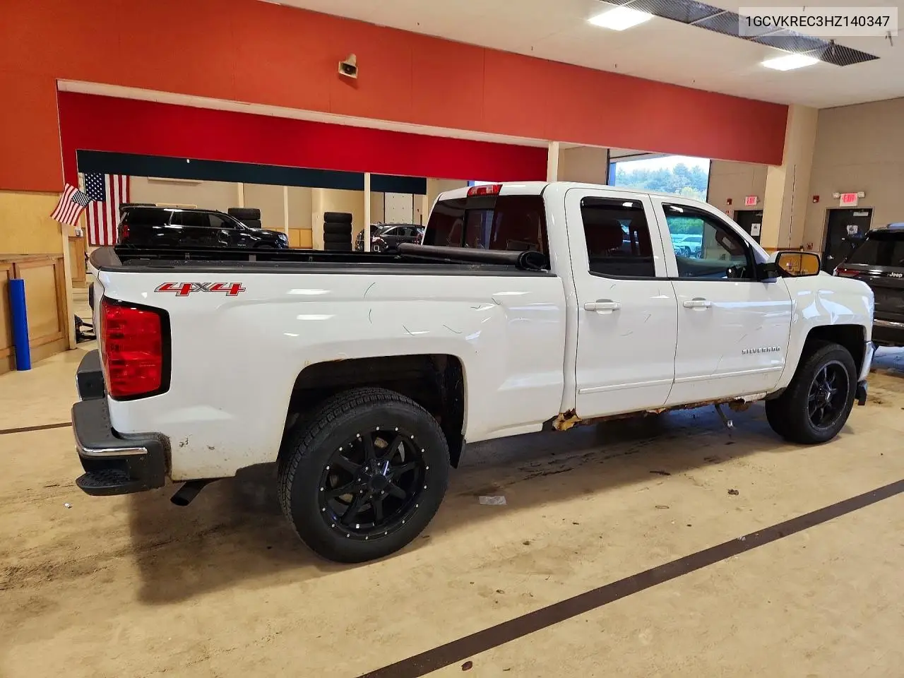 2017 CHEVROLET SILVERADO VIN 1GCVKREC3HZ140347 — фото 3