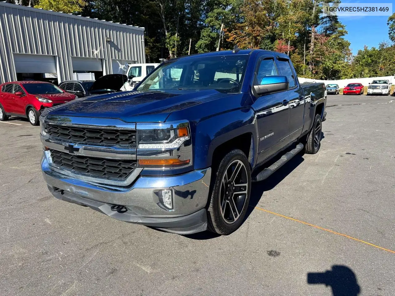 CHEVROLET SILVERADO 2017, VIN 1GCVKREC5HZ381469