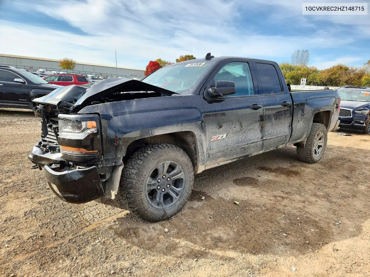 CHEVROLET SILVERADO 2017, VIN 1GCVKREC2HZ148715