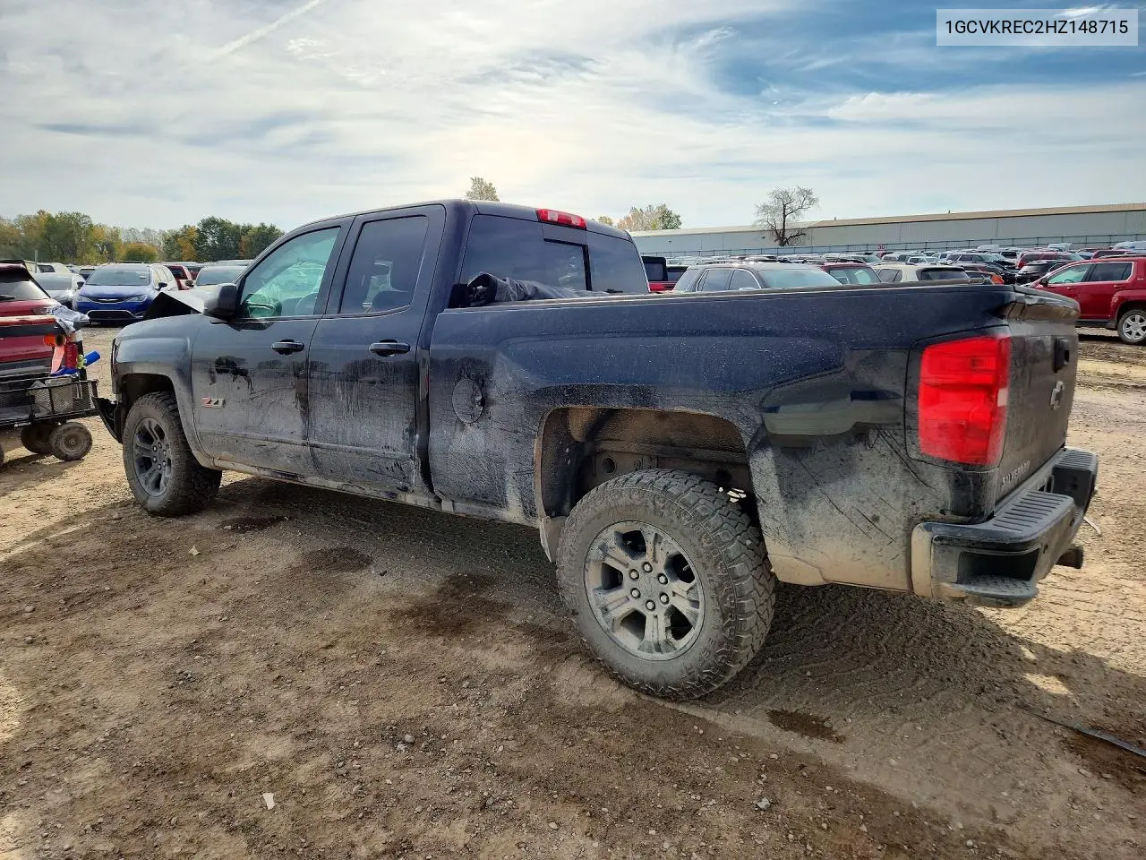 2017 CHEVROLET SILVERADO VIN 1GCVKREC2HZ148715 — фото 2