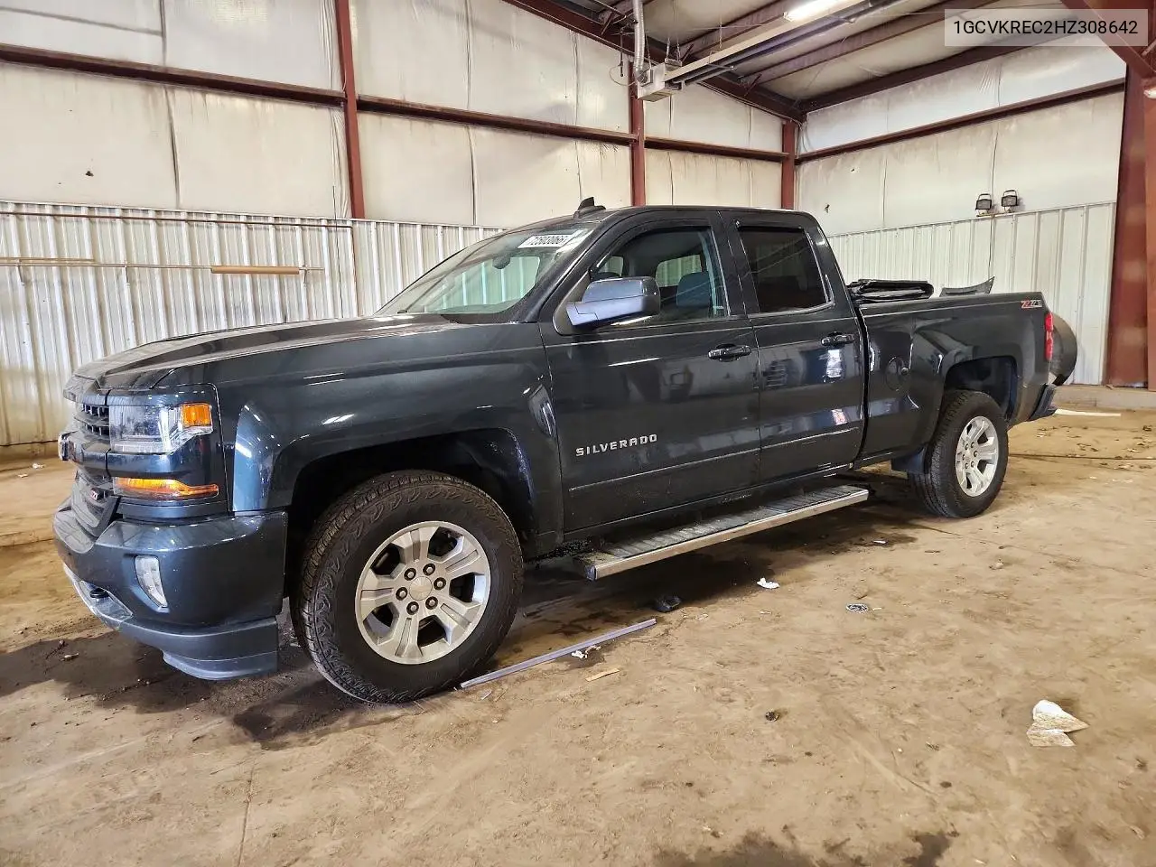 CHEVROLET SILVERADO 2017, VIN 1GCVKREC2HZ308642