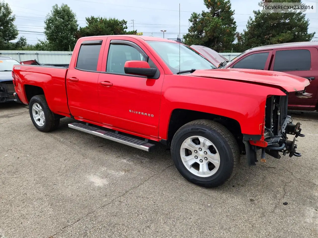 2017 CHEVROLET SILVERADO VIN 1GCVKRECXHZ333014 — фото 4