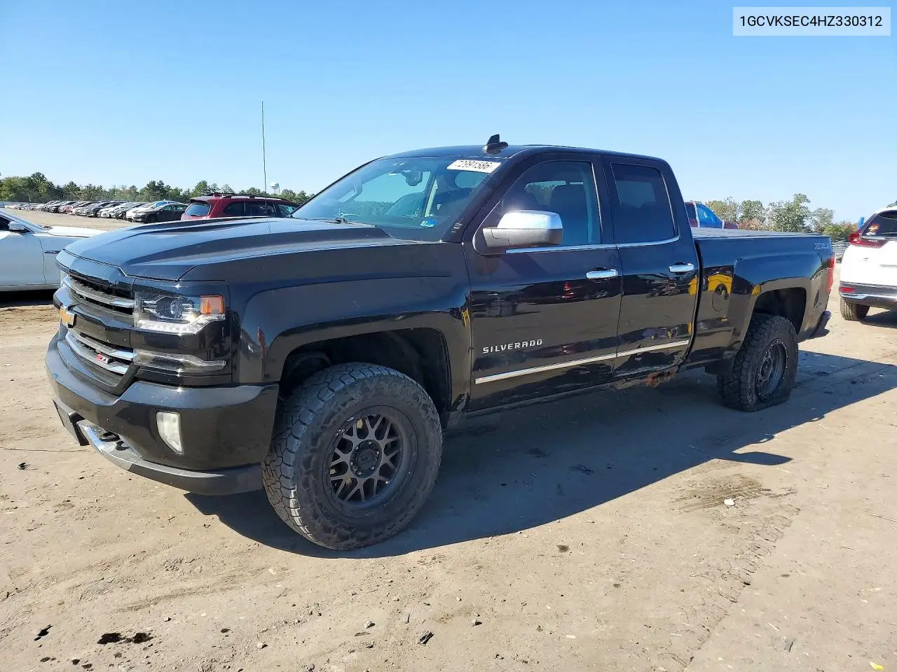 CHEVROLET SILVERADO 2017, VIN 1GCVKSEC4HZ330312
