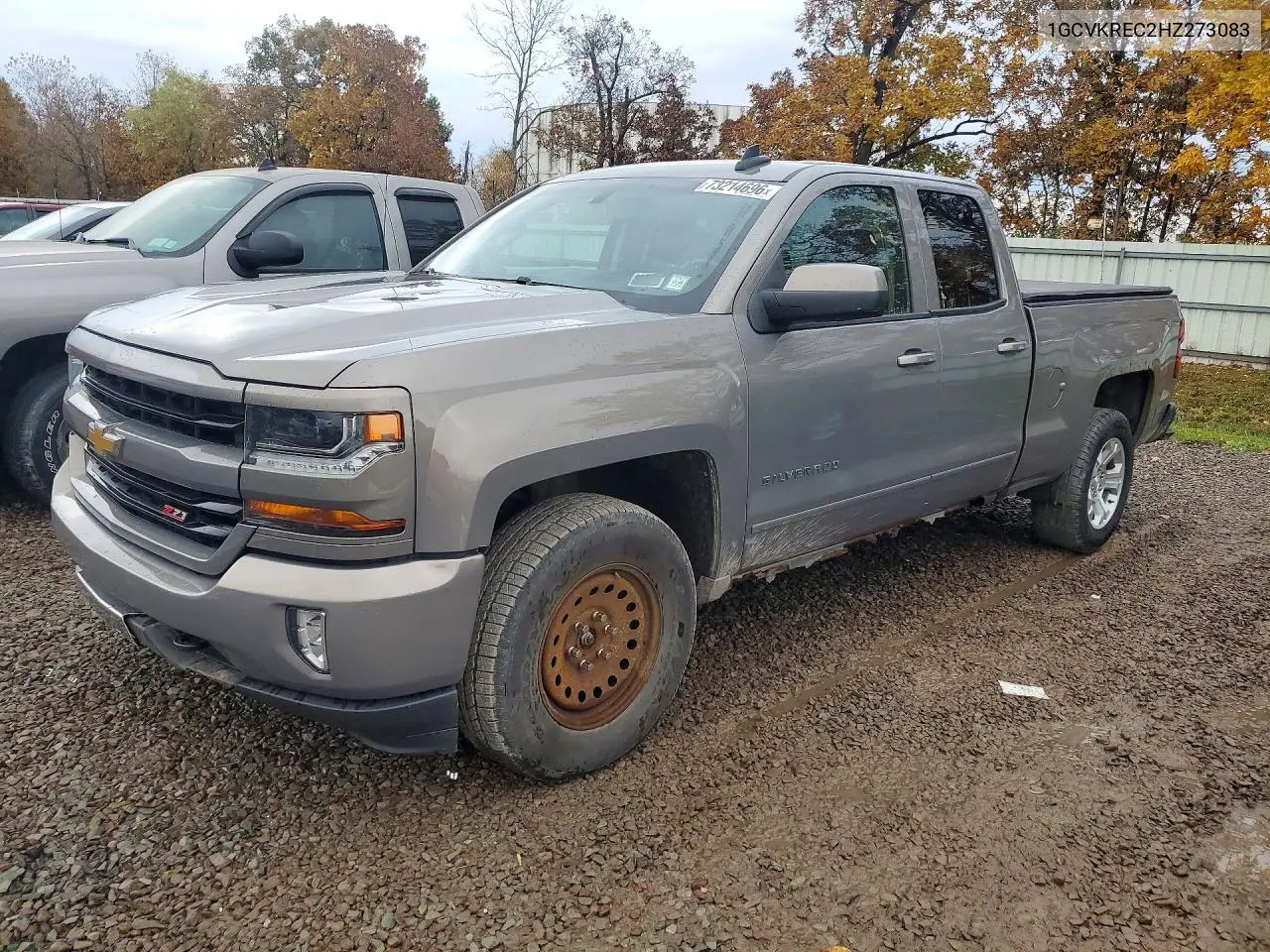 CHEVROLET SILVERADO 2017, VIN 1GCVKREC2HZ273083
