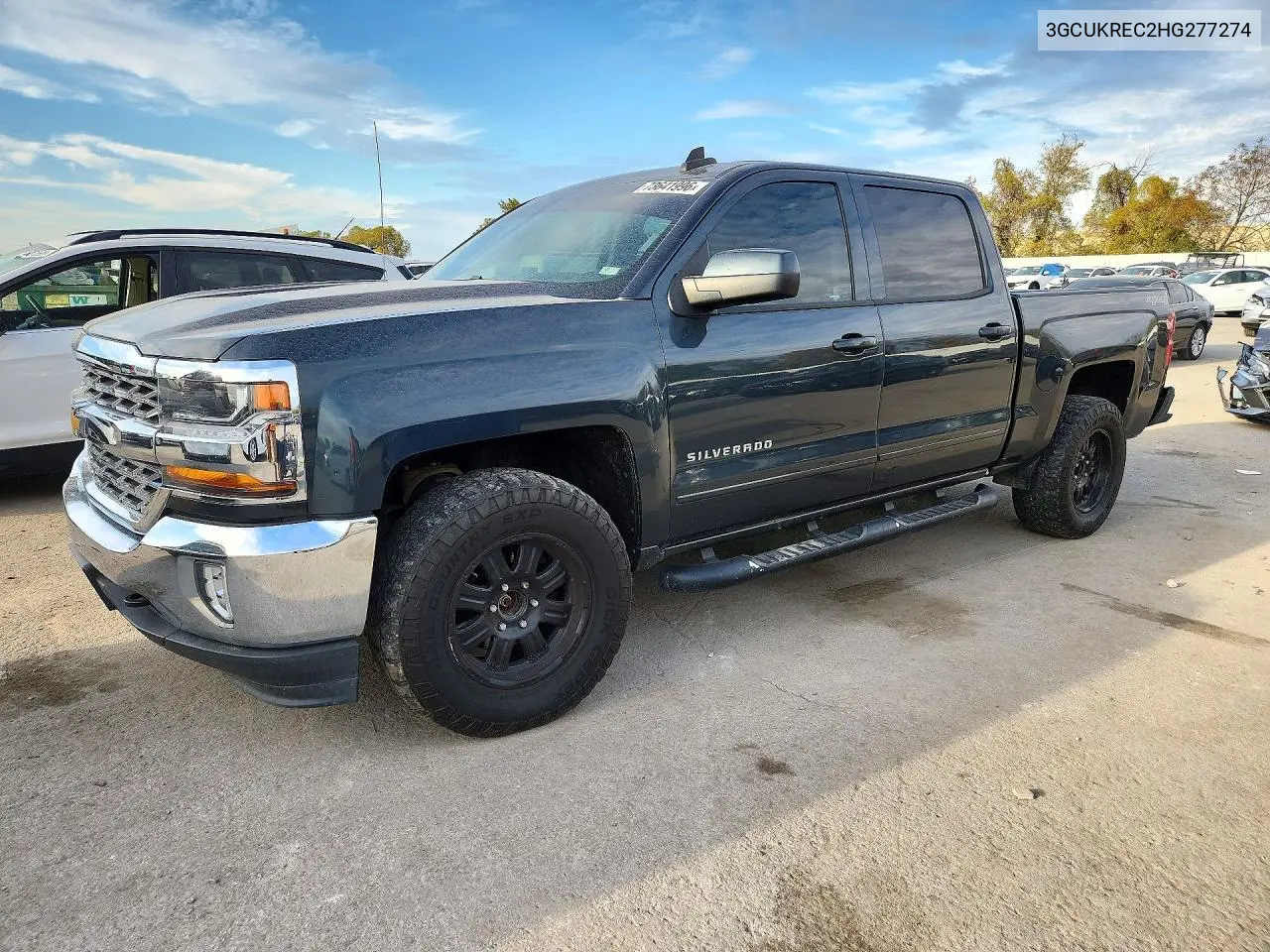 CHEVROLET SILVERADO 2017, VIN 3GCUKREC2HG277274