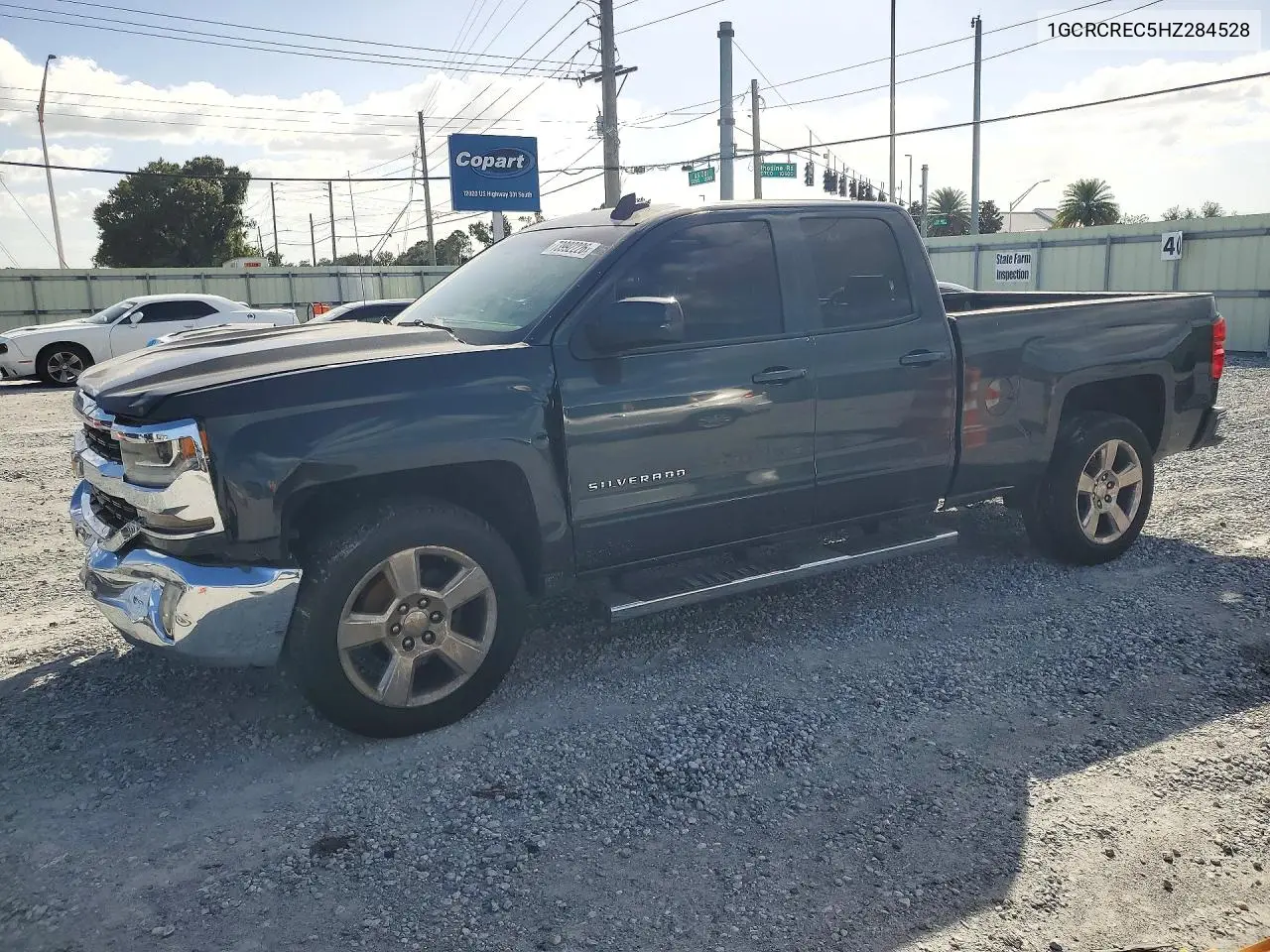 CHEVROLET SILVERADO 2017, VIN 1GCRCREC5HZ284528