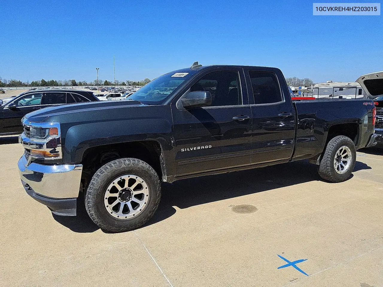CHEVROLET SILVERADO 2017, VIN 1GCVKREH4HZ203015