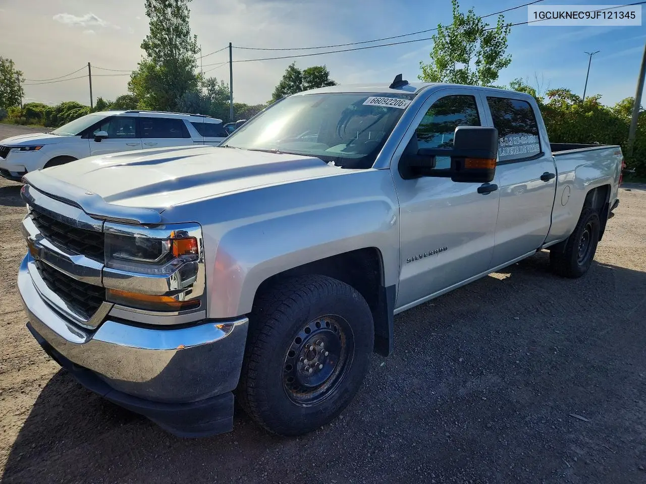 CHEVROLET SILVERADO 2018, VIN 1GCUKNEC9JF121345