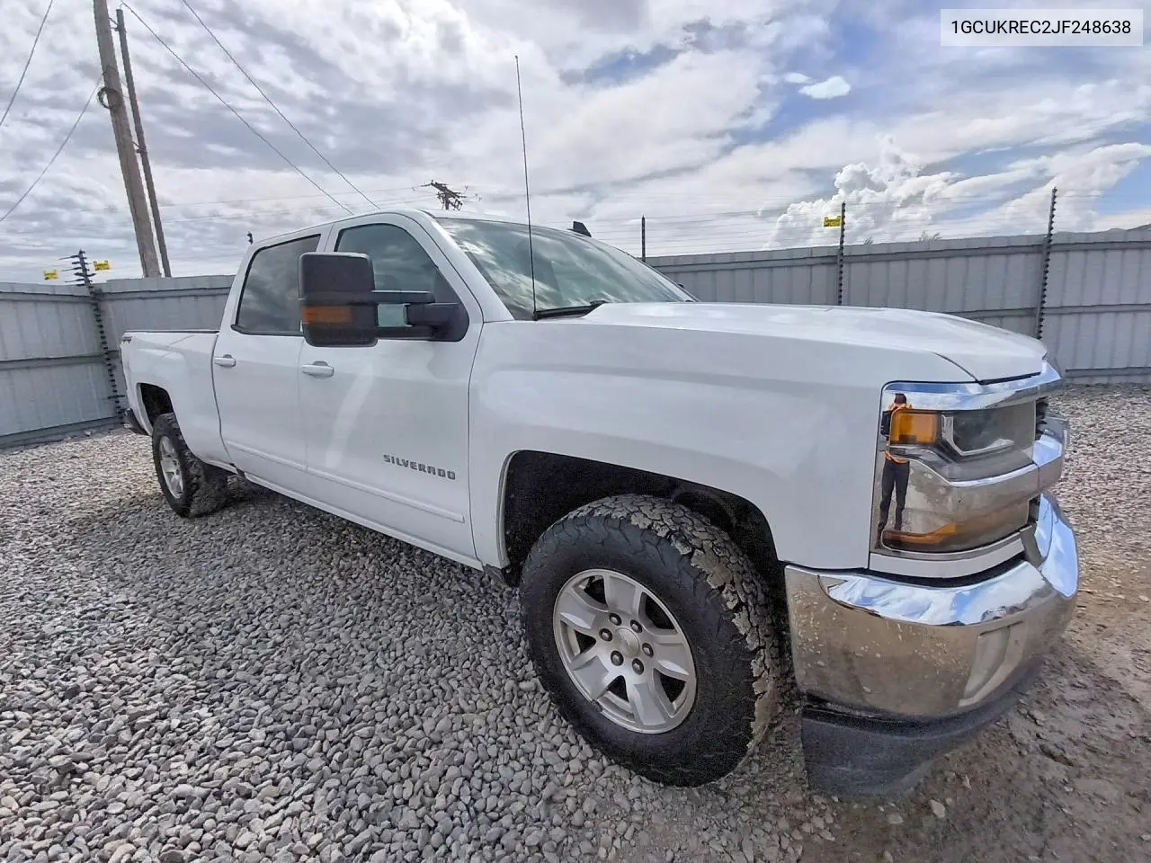 2018 CHEVROLET SILVERADO VIN 1GCUKREC2JF248638 — фото 4