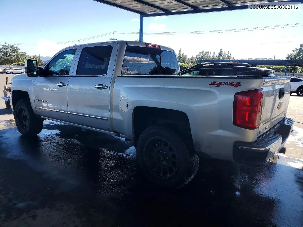 2018 CHEVROLET SILVERADO VIN 3GCUKSEC5JG302116 — фото 2