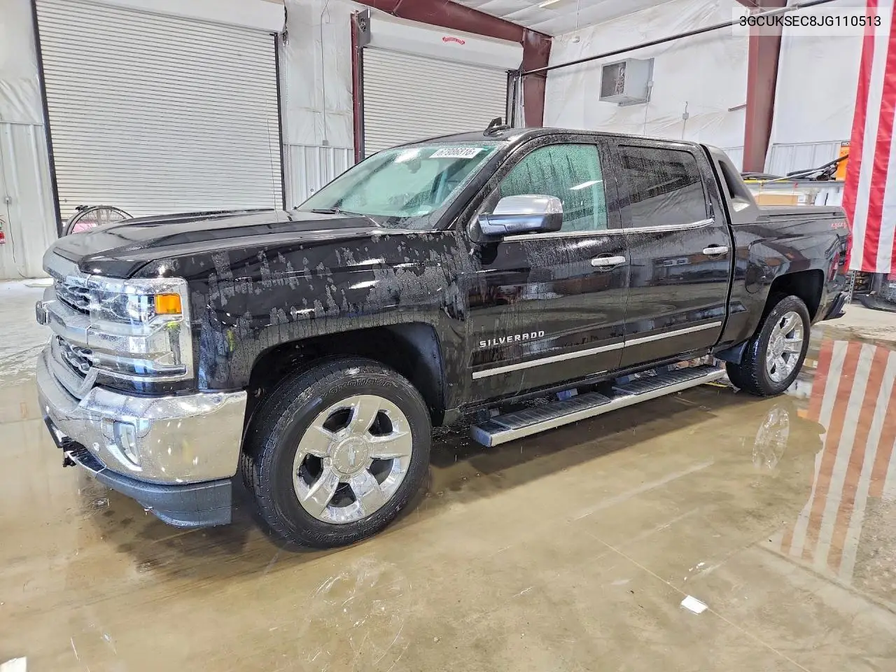 CHEVROLET SILVERADO 2018, VIN 3GCUKSEC8JG110513