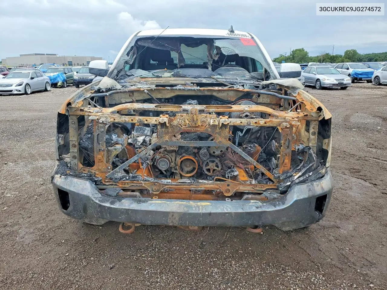 2018 CHEVROLET SILVERADO VIN 3GCUKREC9JG274572 — фото 5