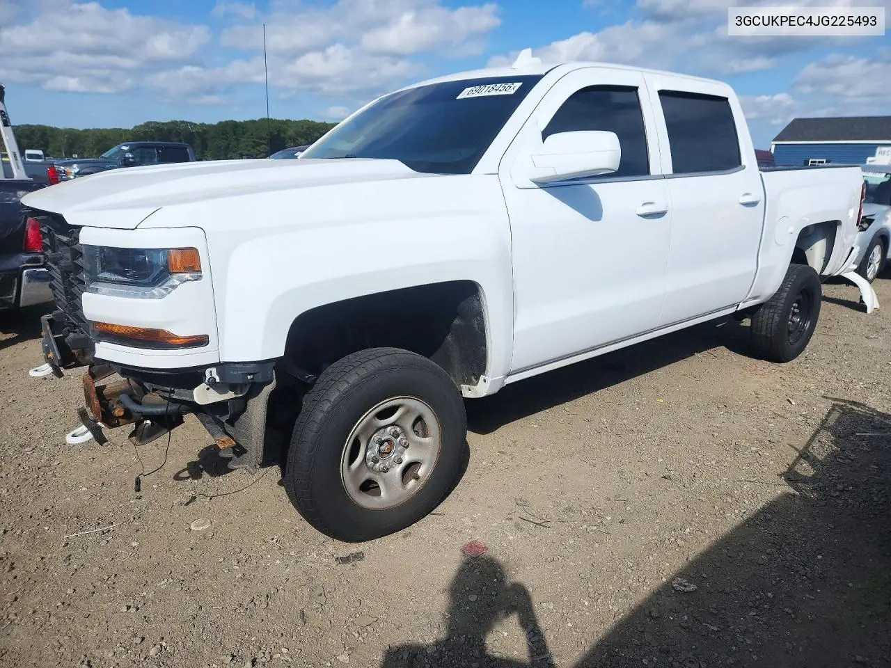 CHEVROLET SILVERADO 2018, VIN 3GCUKPEC4JG225493