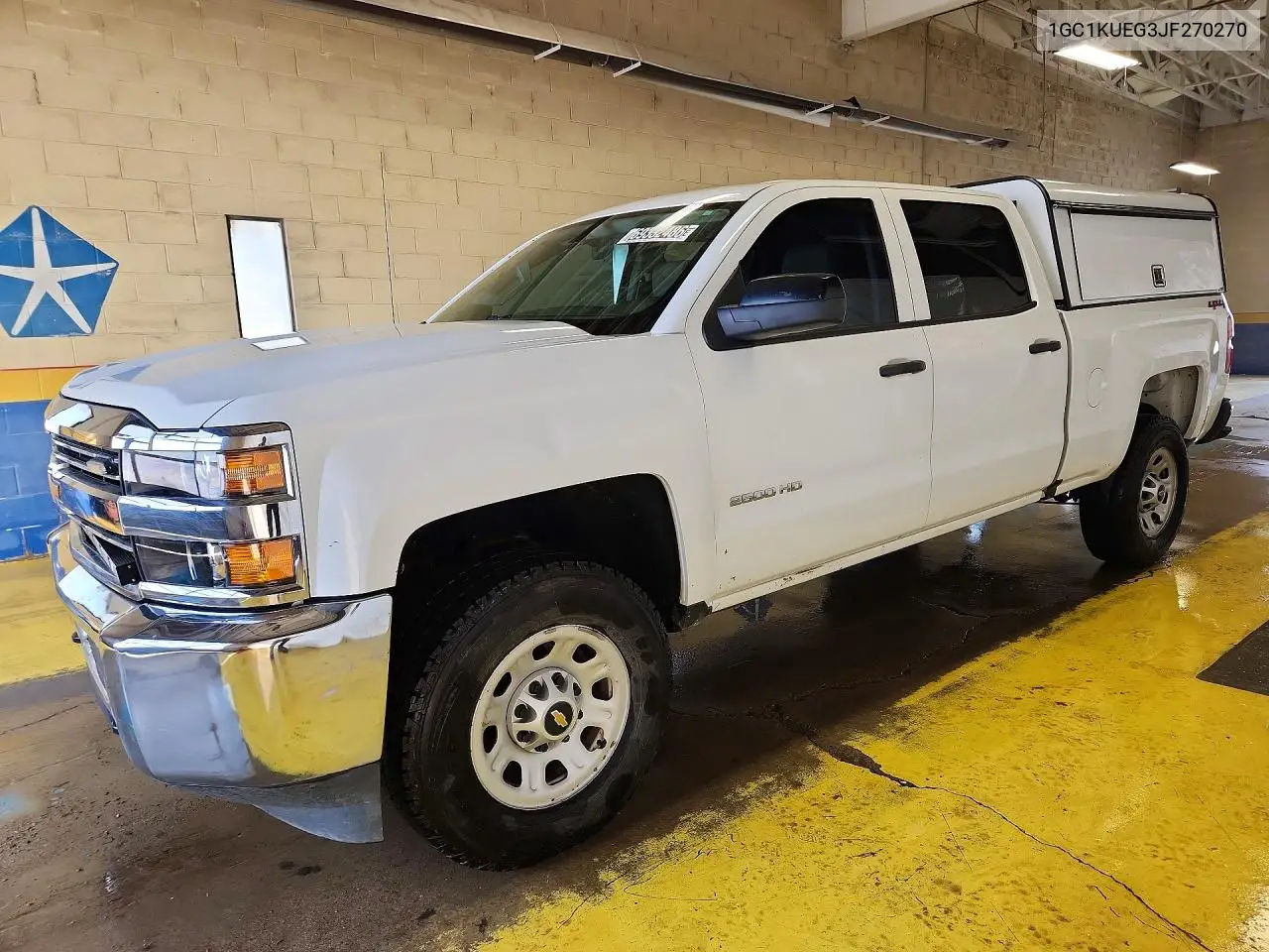 CHEVROLET SILVERADO 2018, VIN 1GC1KUEG3JF270270