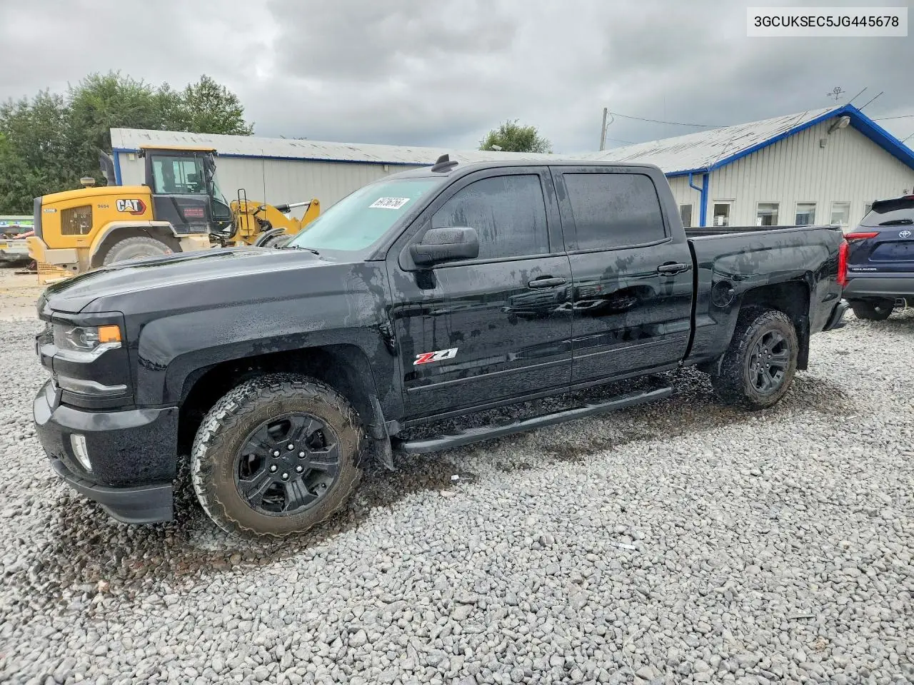 CHEVROLET SILVERADO 2018, VIN 3GCUKSEC5JG445678