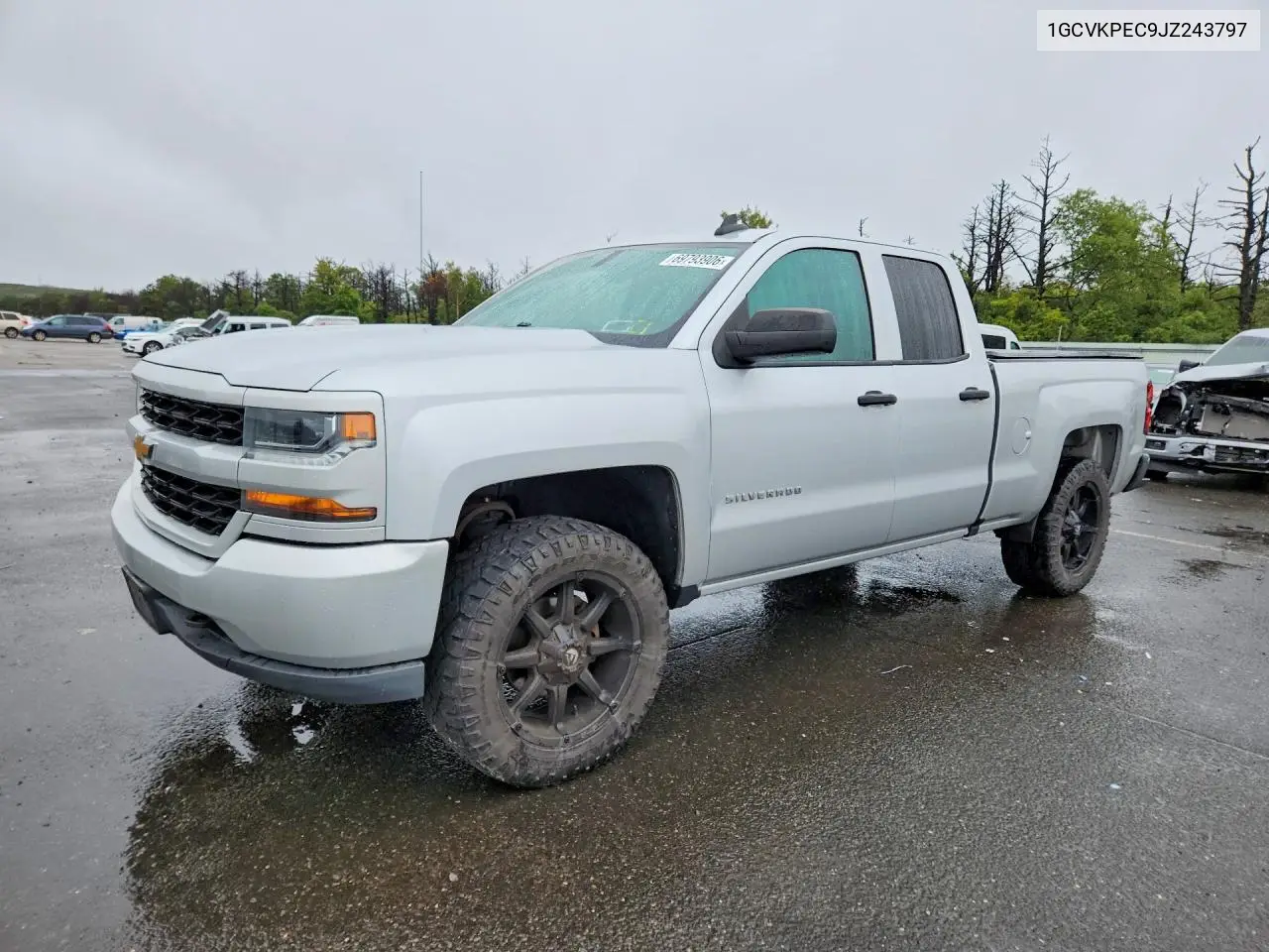 CHEVROLET SILVERADO 2018, VIN 1GCVKPEC9JZ243797