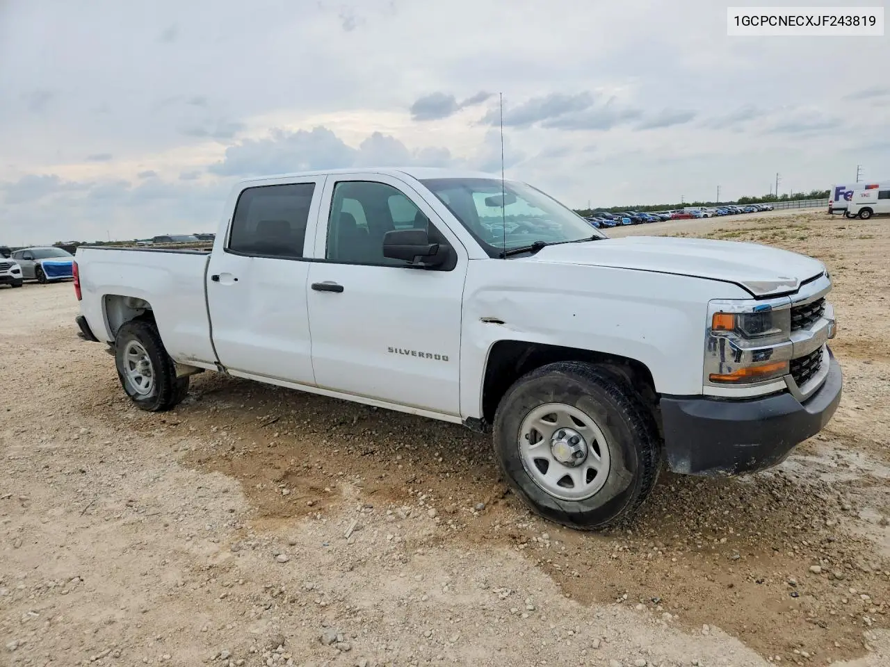 2018 CHEVROLET SILVERADO VIN 1GCPCNECXJF243819 — фото 4
