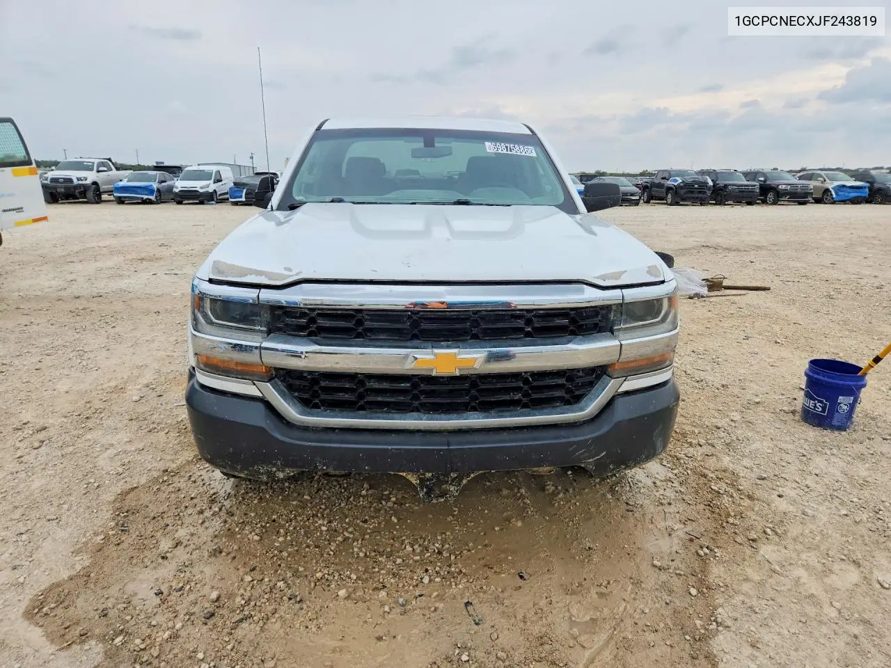 2018 CHEVROLET SILVERADO VIN 1GCPCNECXJF243819 — фото 5
