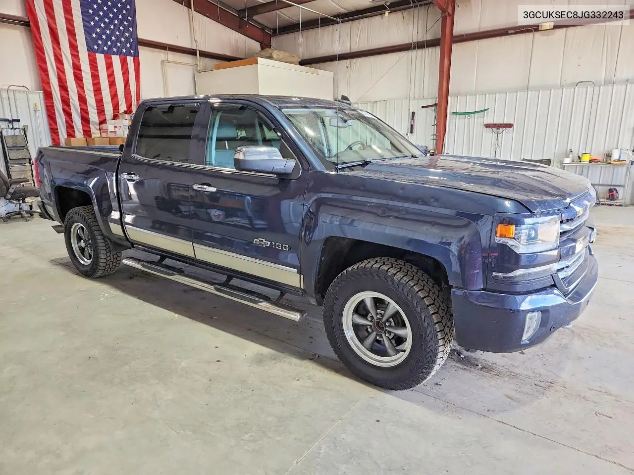 2018 CHEVROLET SILVERADO VIN 3GCUKSEC8JG332243 — фото 4