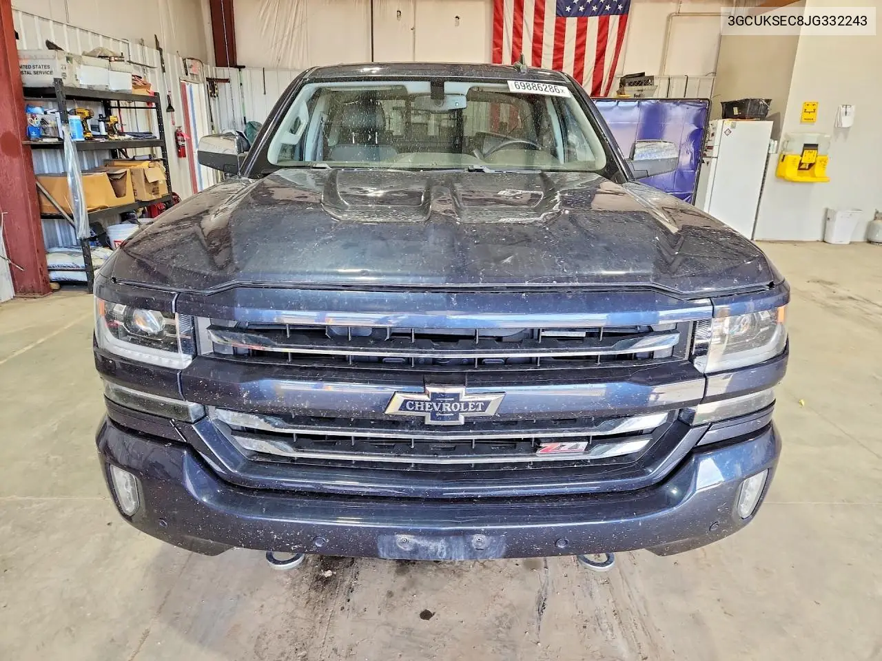 2018 CHEVROLET SILVERADO VIN 3GCUKSEC8JG332243 — фото 5