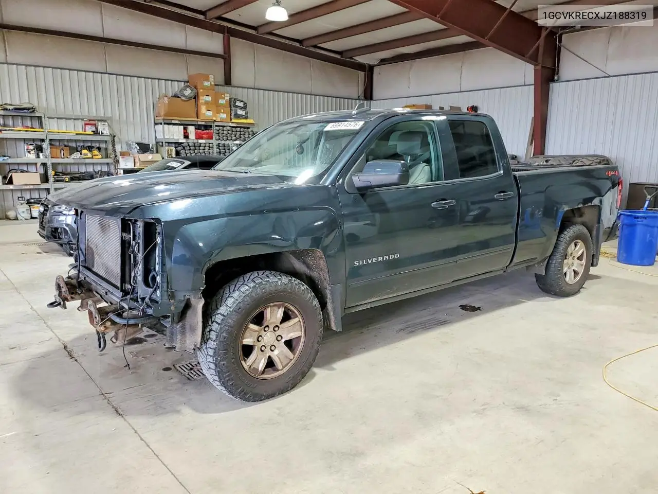 CHEVROLET SILVERADO 2018, VIN 1GCVKRECXJZ188319