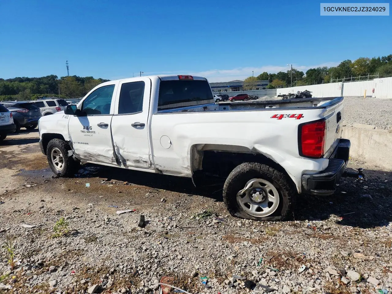 2018 CHEVROLET SILVERADO VIN 1GCVKNEC2JZ324029 — фото 2