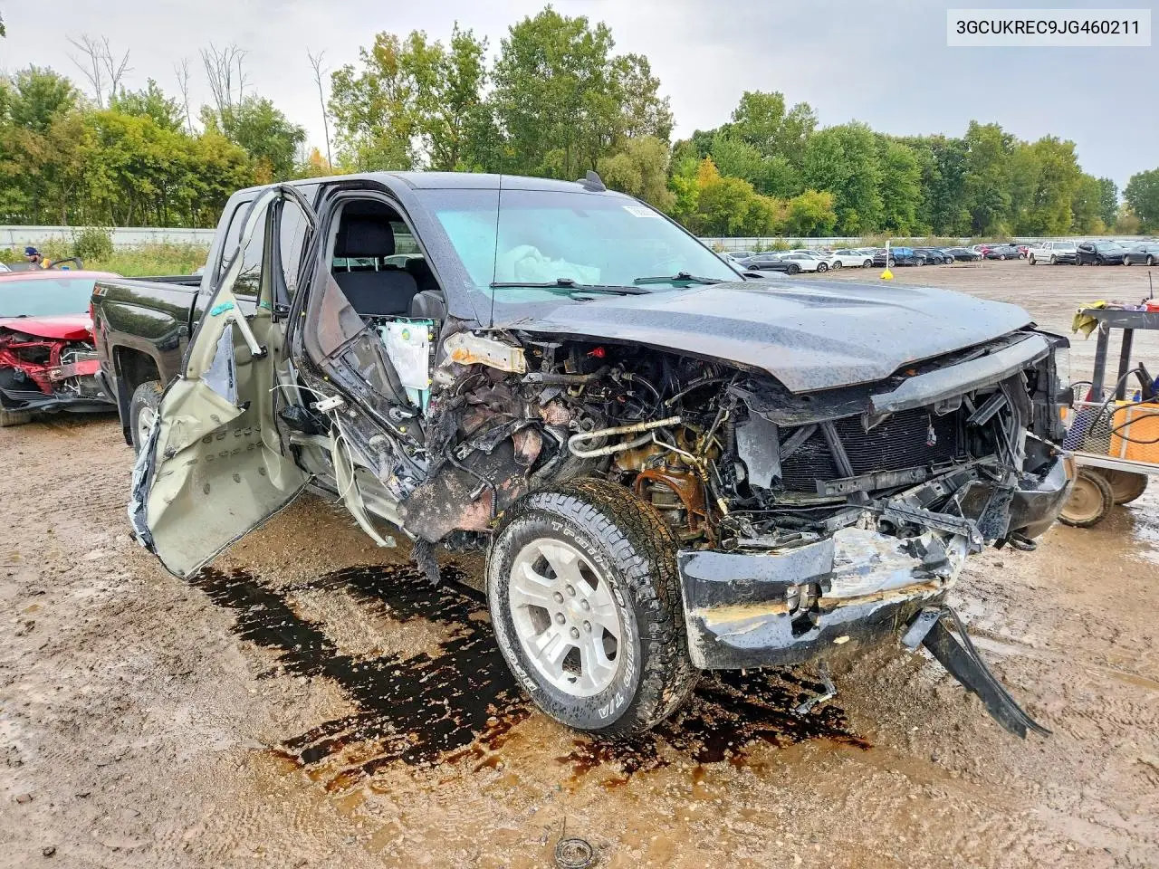 2018 CHEVROLET SILVERADO VIN 3GCUKREC9JG460211 — фото 4