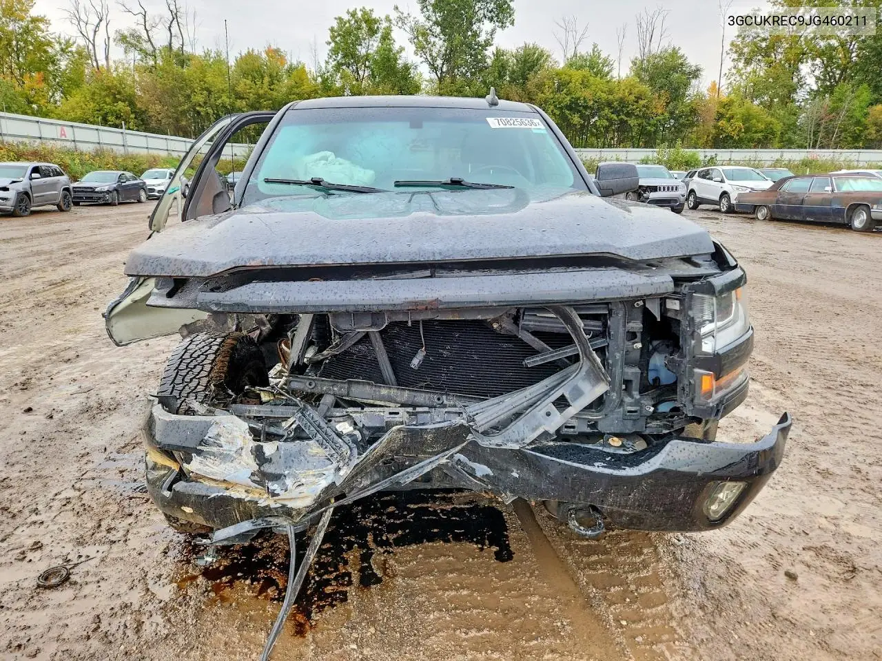 2018 CHEVROLET SILVERADO VIN 3GCUKREC9JG460211 — фото 5