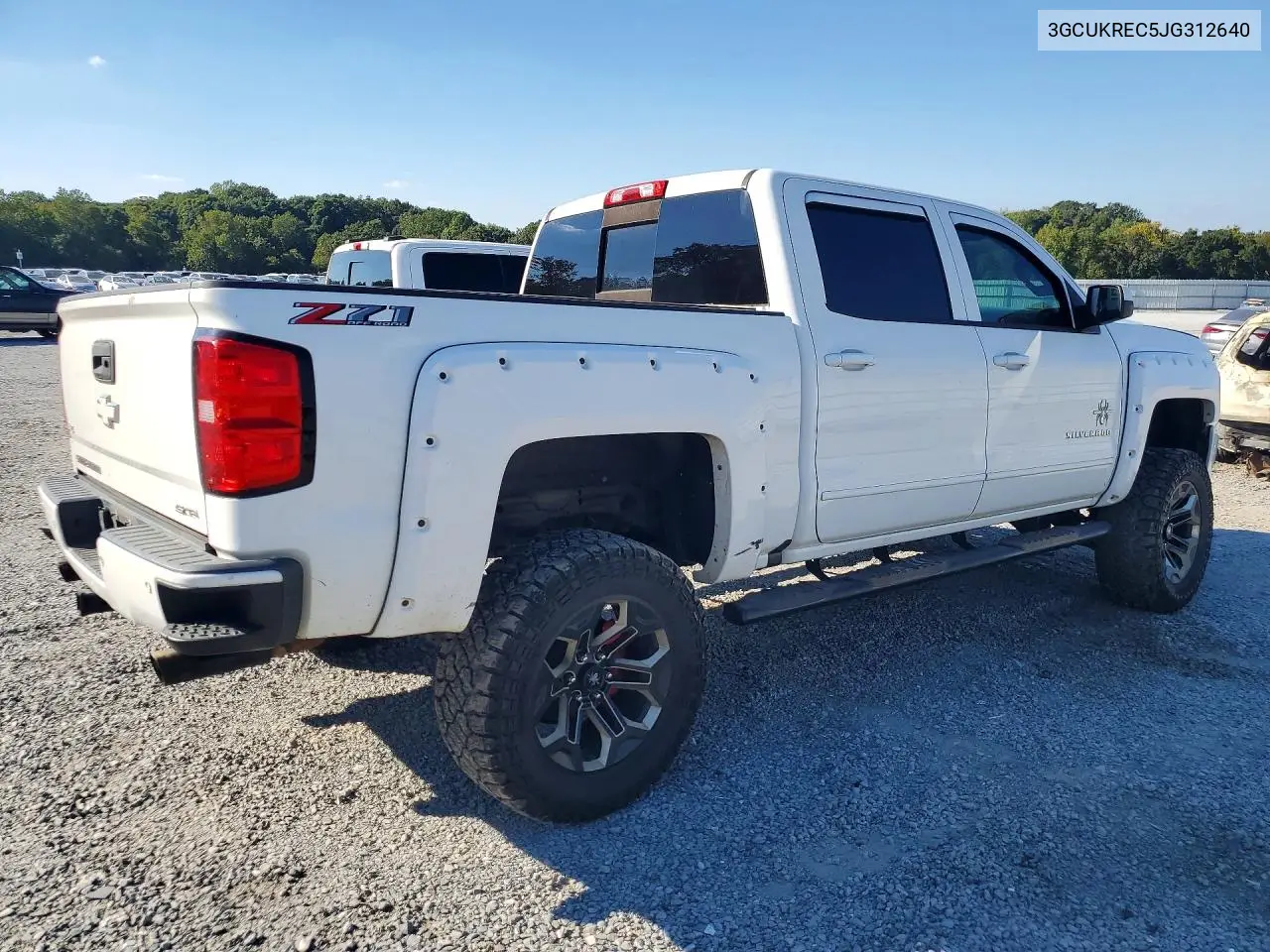 2018 CHEVROLET SILVERADO VIN 3GCUKREC5JG312640 — фото 3