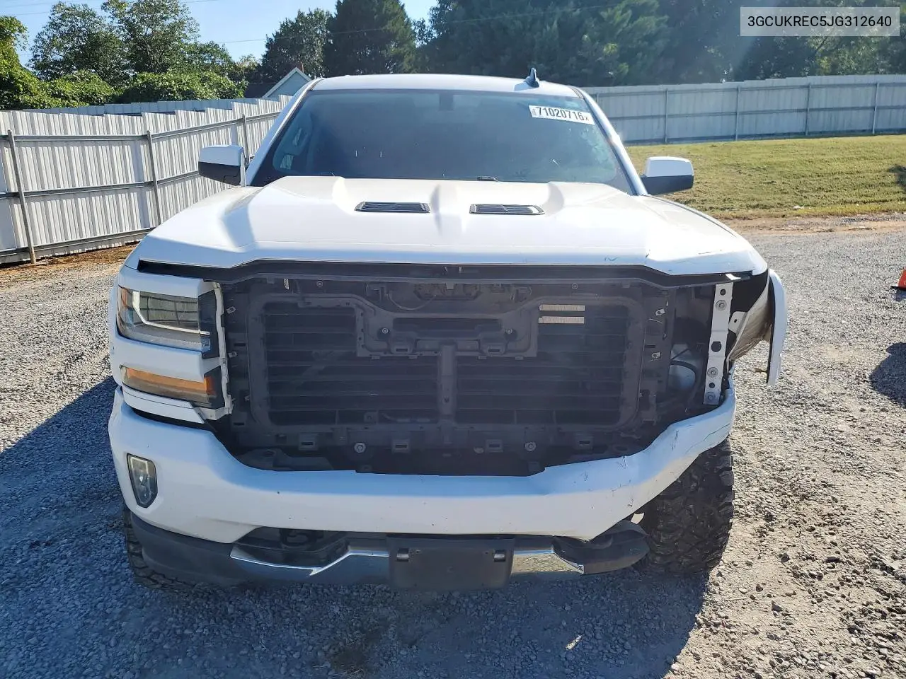 2018 CHEVROLET SILVERADO VIN 3GCUKREC5JG312640 — фото 5
