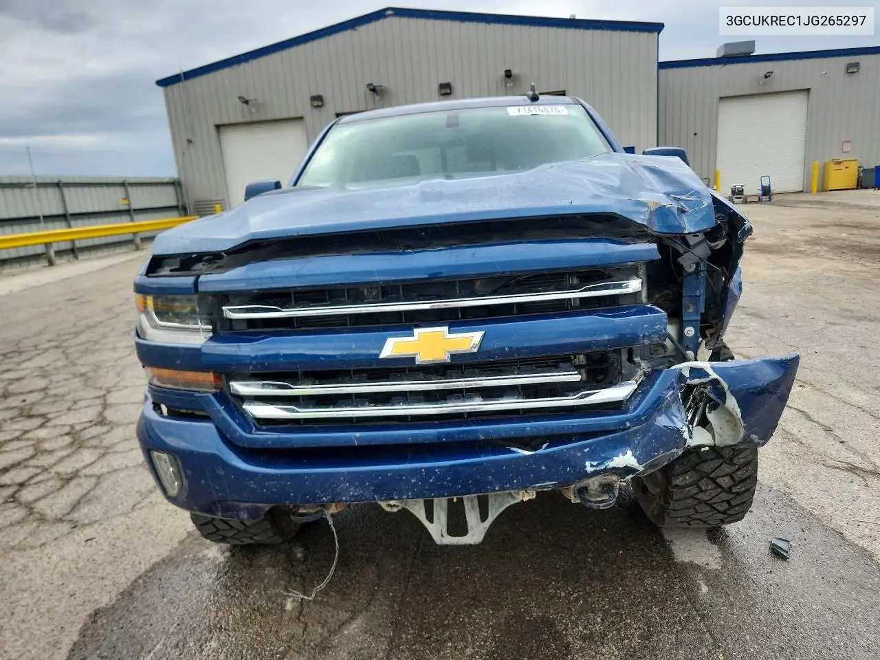 2018 CHEVROLET SILVERADO VIN 3GCUKREC1JG265297 — фото 5