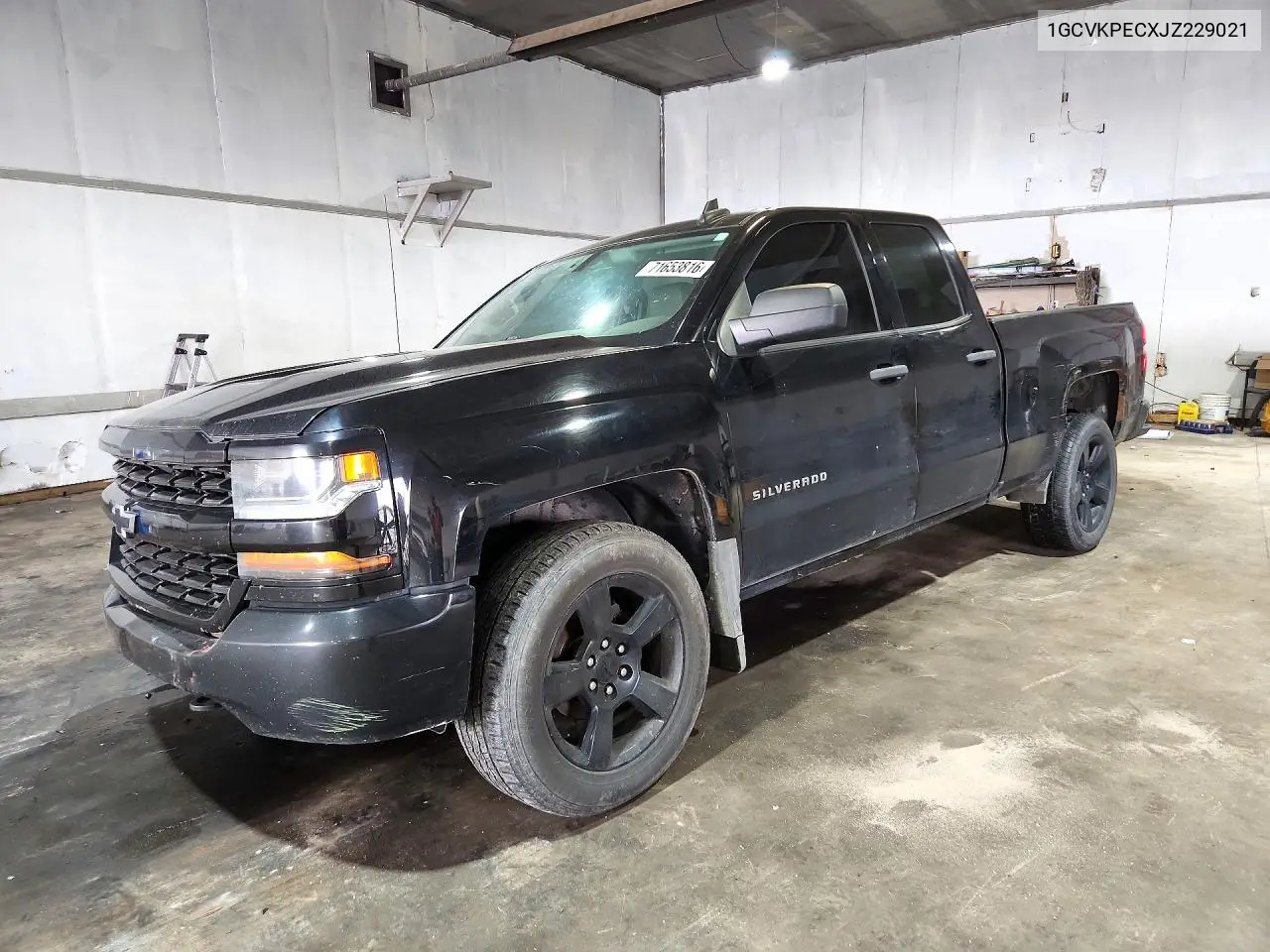 CHEVROLET SILVERADO 2018, VIN 1GCVKPECXJZ229021