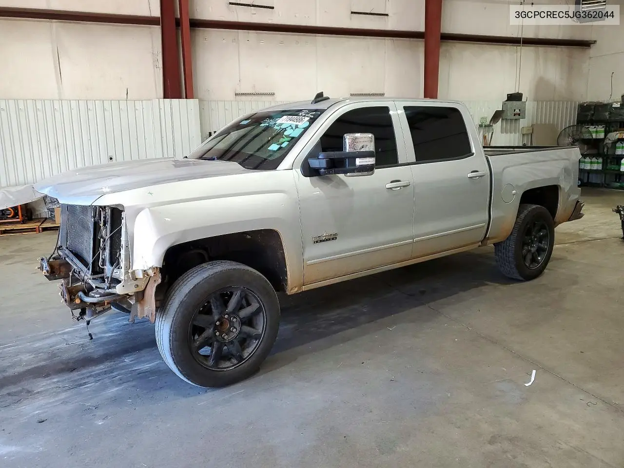 CHEVROLET SILVERADO 2018, VIN 3GCPCREC5JG362044
