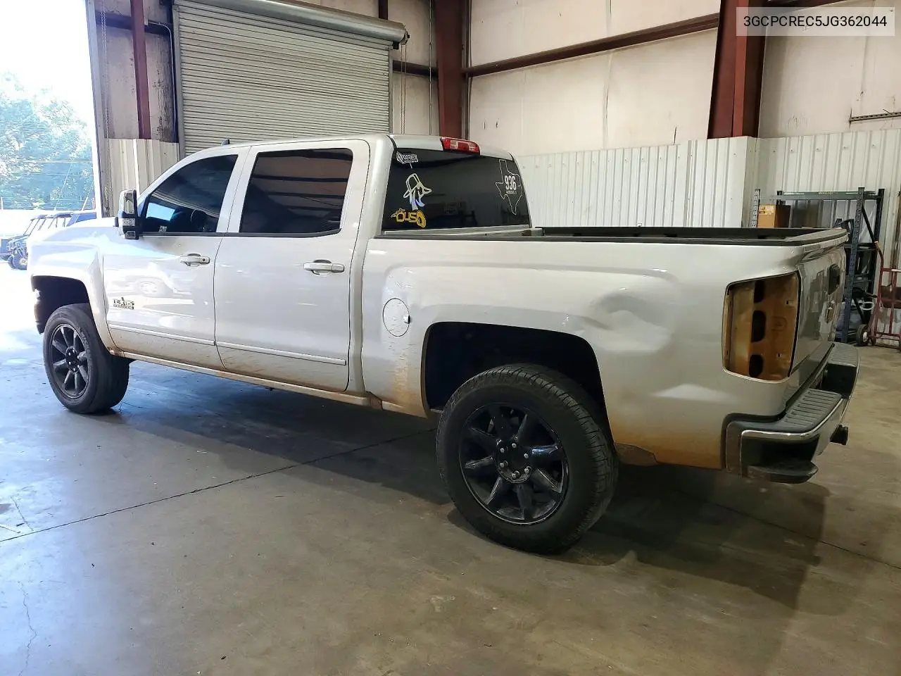 2018 CHEVROLET SILVERADO VIN 3GCPCREC5JG362044 — фото 2