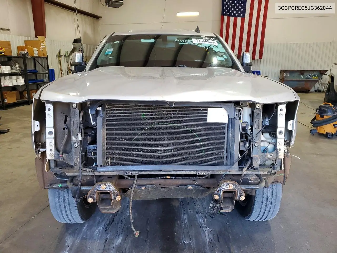 2018 CHEVROLET SILVERADO VIN 3GCPCREC5JG362044 — фото 5
