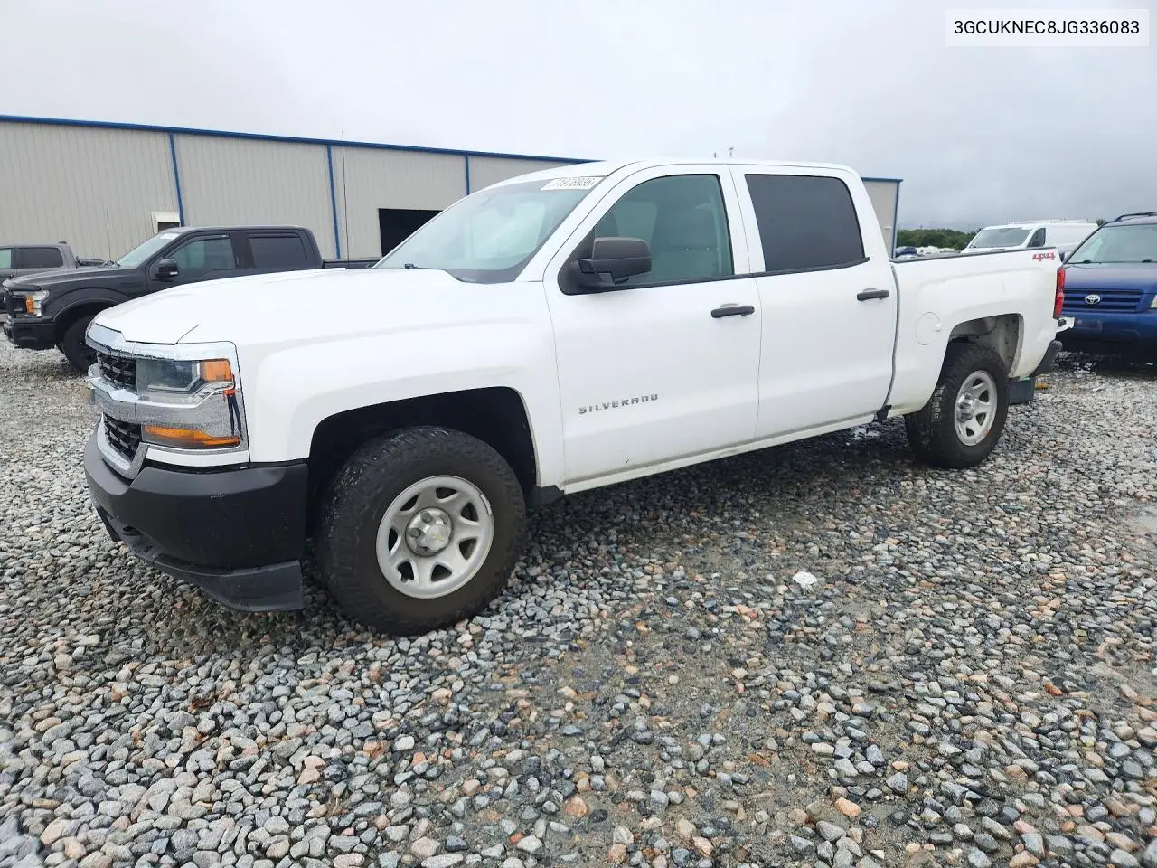 CHEVROLET SILVERADO 2018, VIN 3GCUKNEC8JG336083