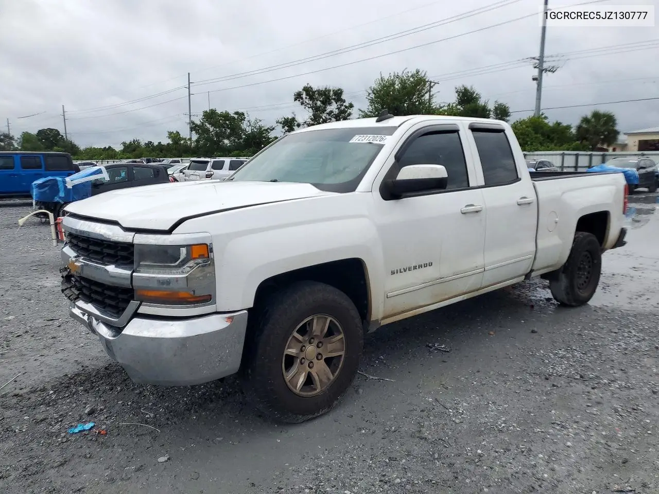CHEVROLET SILVERADO 2018, VIN 1GCRCREC5JZ130777