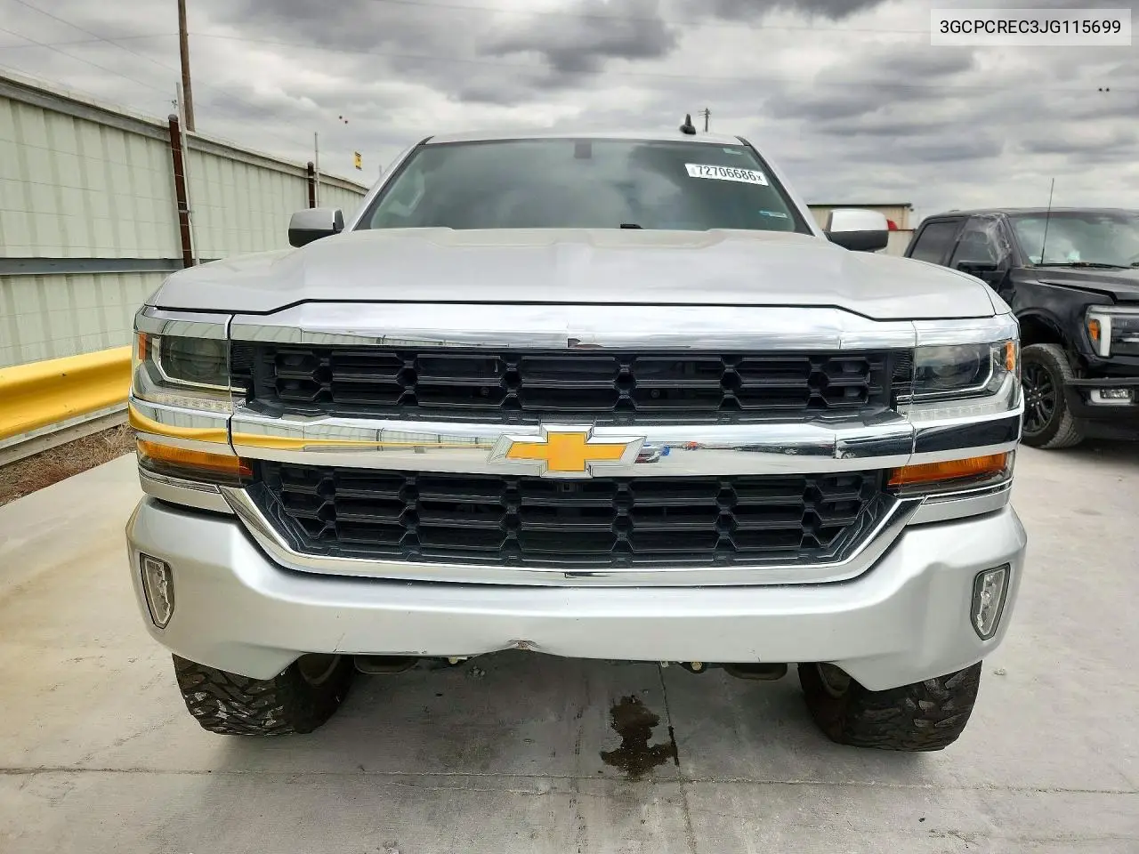 2018 CHEVROLET SILVERADO VIN 3GCPCREC3JG115699 — фото 5