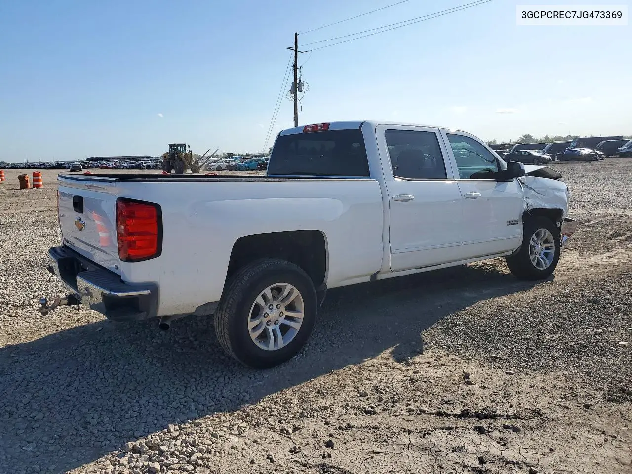 2018 CHEVROLET SILVERADO VIN 3GCPCREC7JG473369 — фото 3