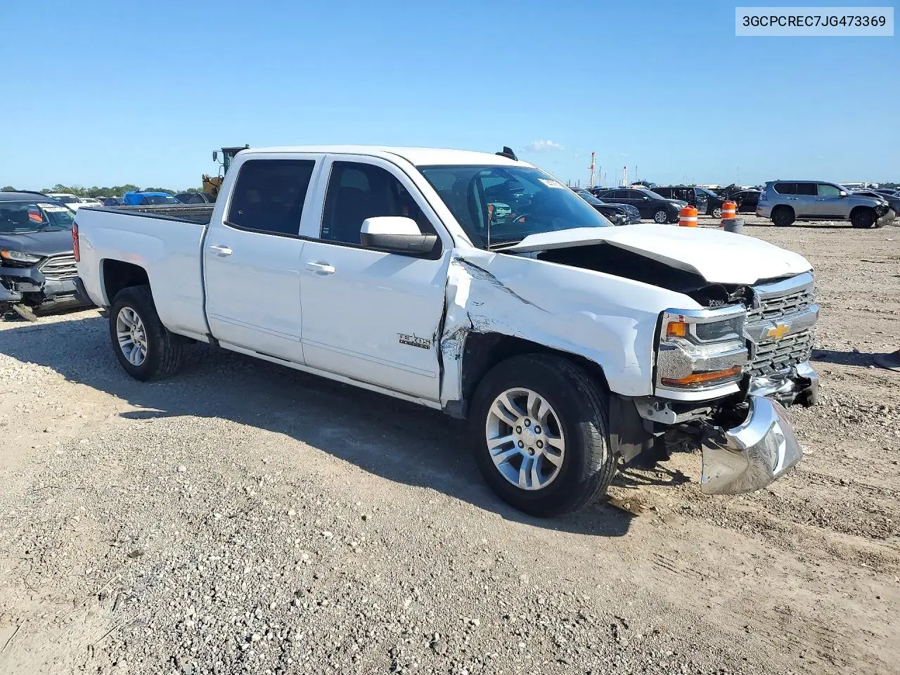 2018 CHEVROLET SILVERADO VIN 3GCPCREC7JG473369 — фото 4