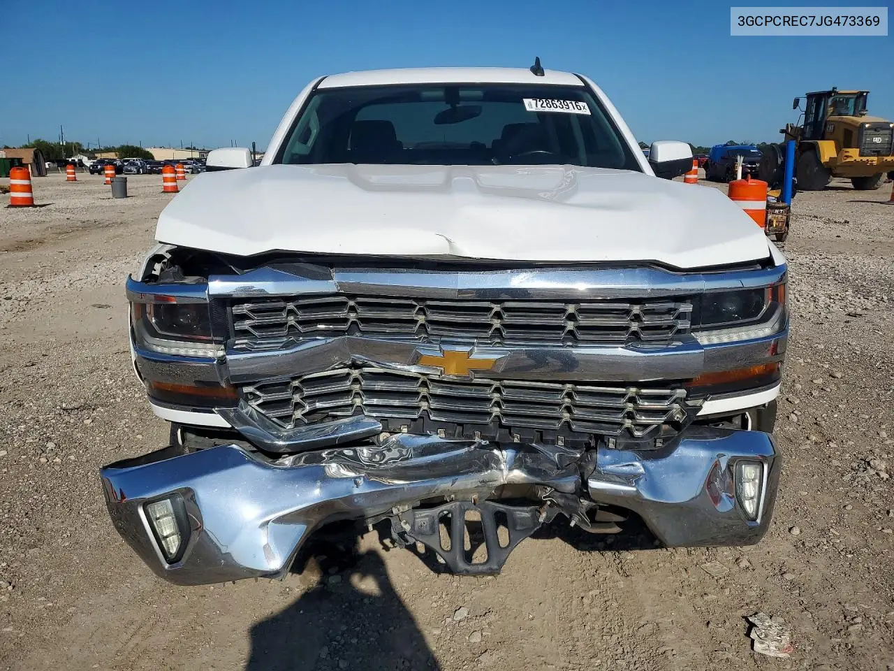 2018 CHEVROLET SILVERADO VIN 3GCPCREC7JG473369 — фото 5