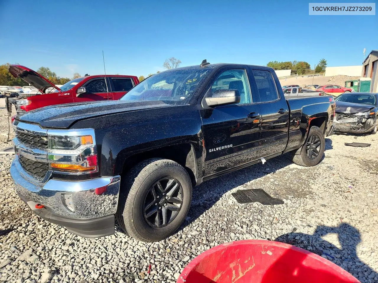 CHEVROLET SILVERADO 2018, VIN 1GCVKREH7JZ273209