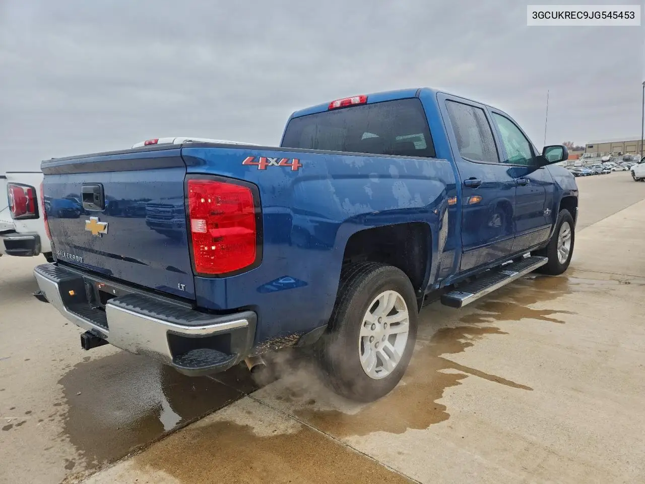 2018 CHEVROLET SILVERADO VIN 3GCUKREC9JG545453 — фото 3