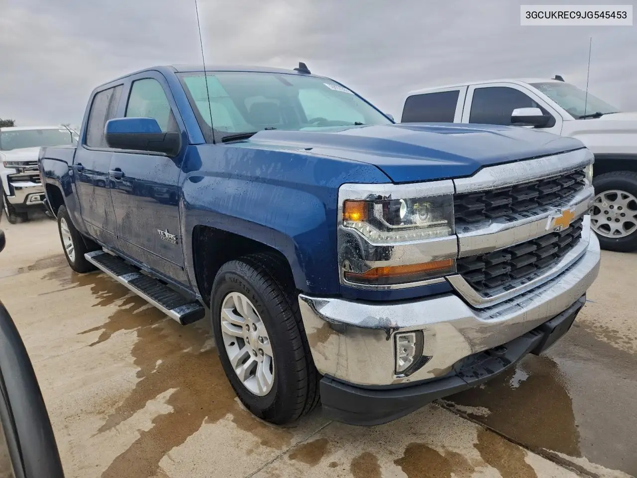 2018 CHEVROLET SILVERADO VIN 3GCUKREC9JG545453 — фото 4